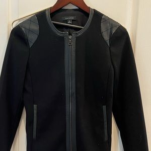 Ann Taylor faux leather jacket.